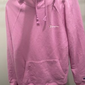 Pink champion hoodie